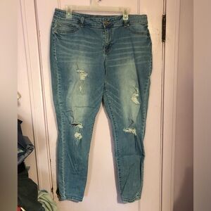 Maurices ripped jeans